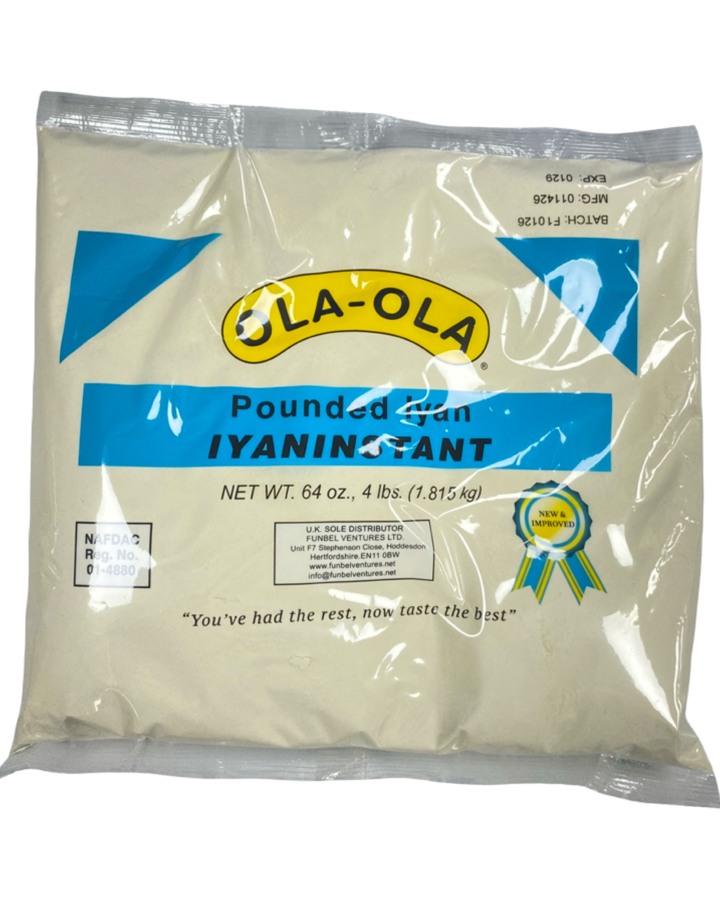 Ola-Ola Instant Pounded Yam