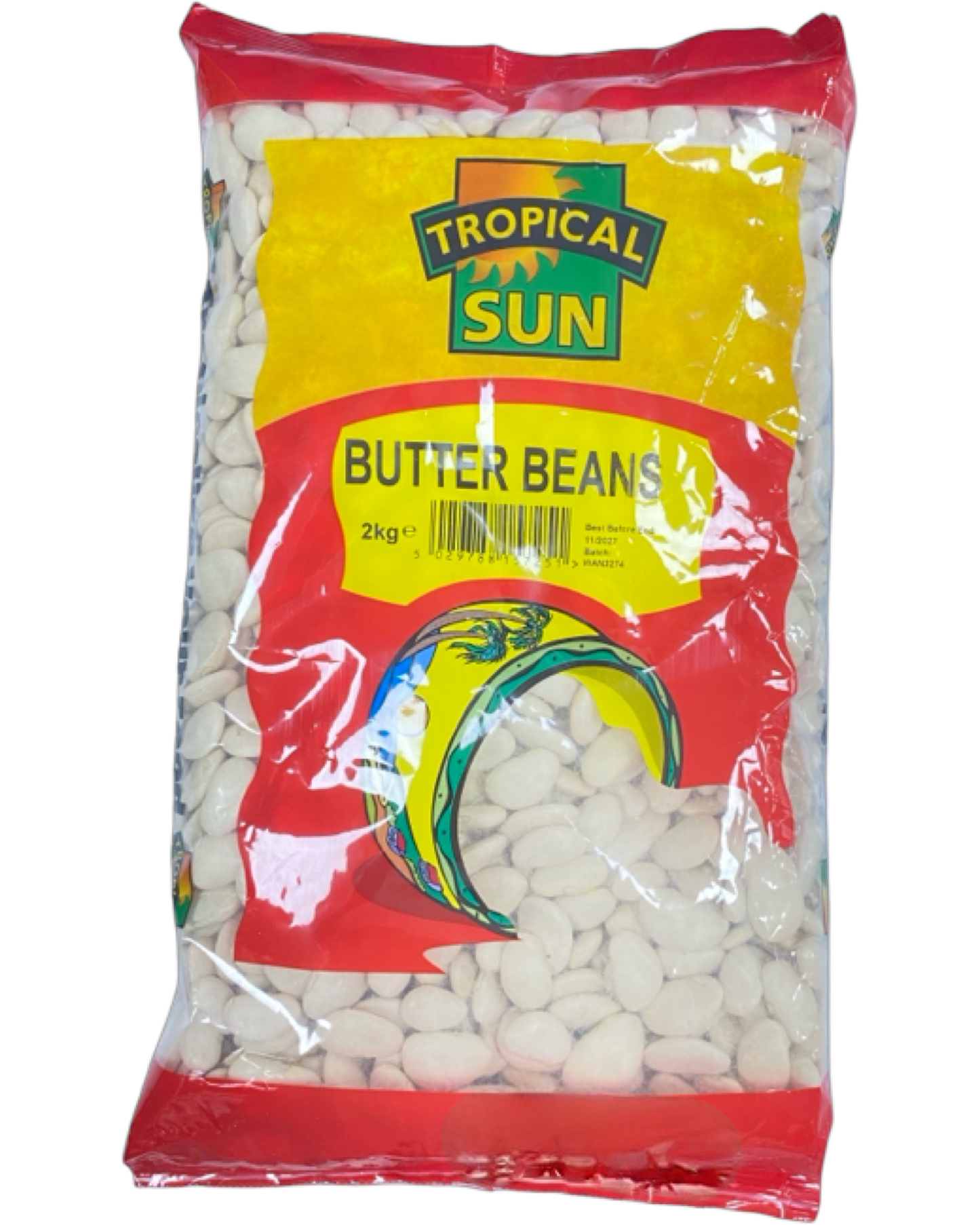 Tropical Sun Butter Beans