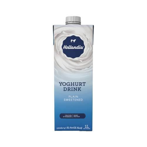 Hollandia Yoghurt Drink – Plain Sweetened (1L)