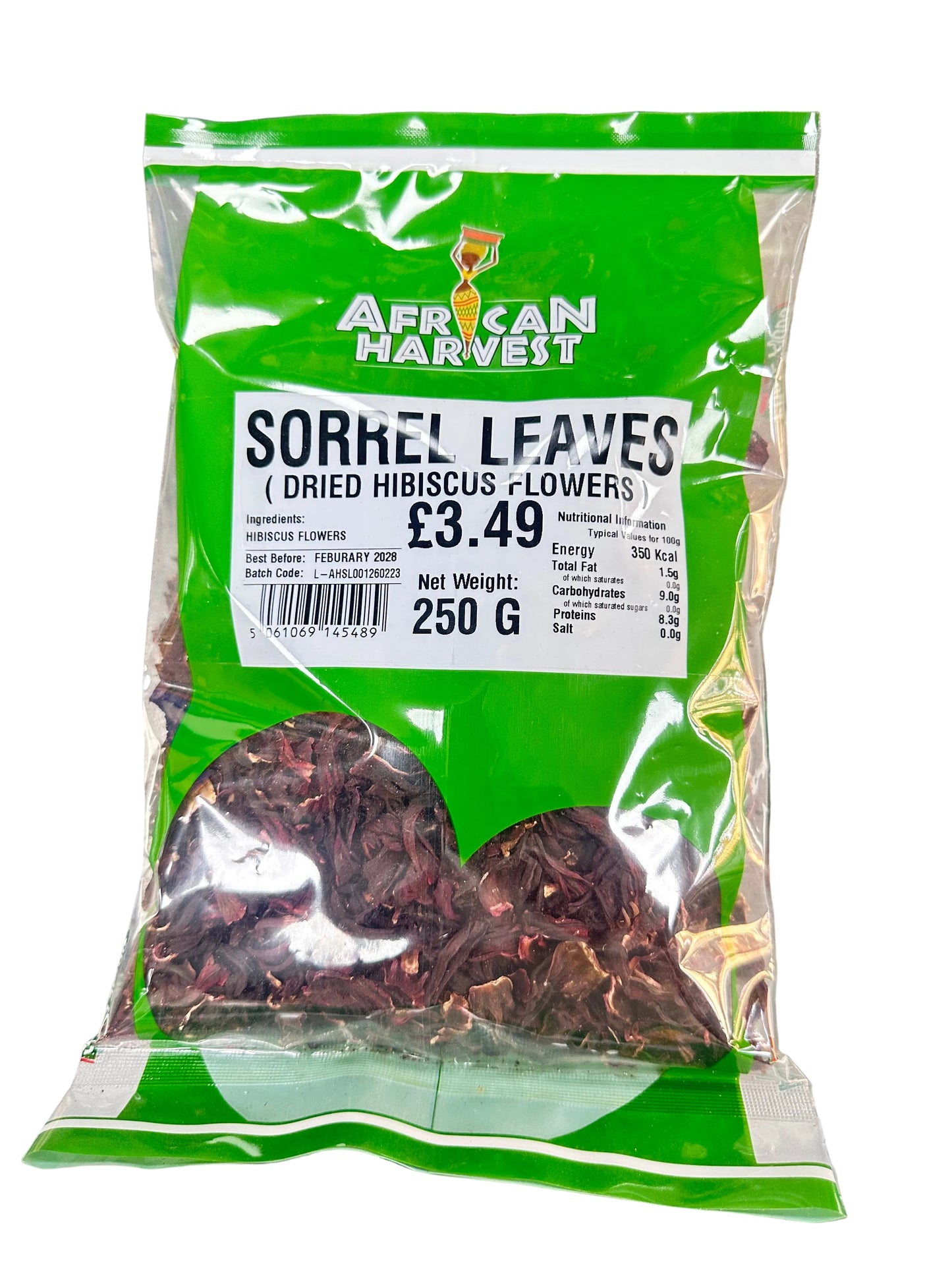 African Harvest Sorrel Leaves (Hibiscus)