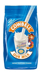 Cowbell Instant Filled Milk Powder 750g