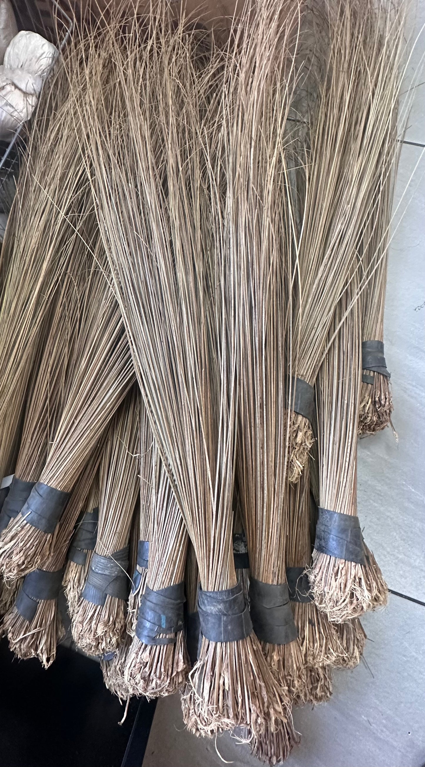 Traditional African Hand Broom (Igbale)