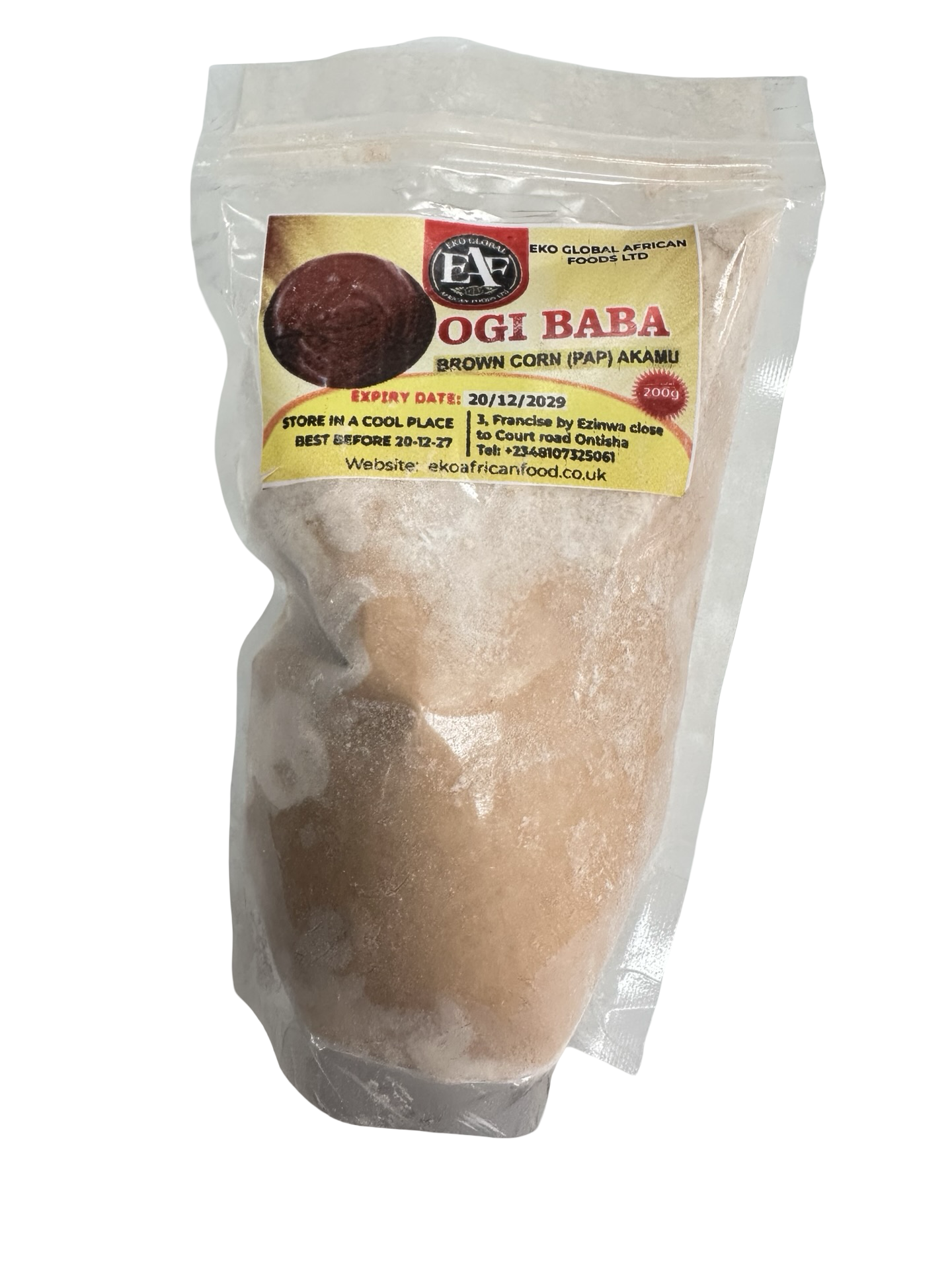 Eko African Foods White Ogi Paste