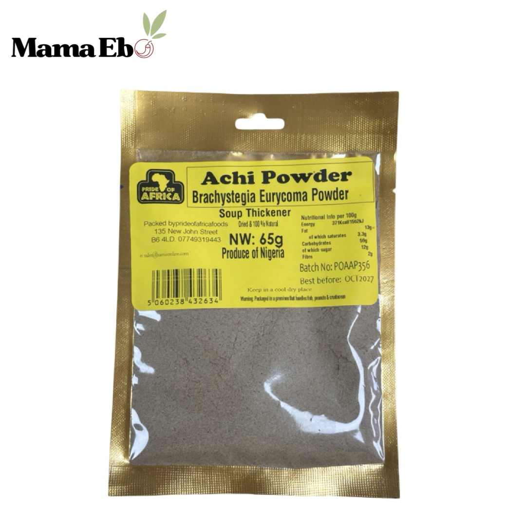 Pride of Africa Achi Powder – Traditional African Soup Thickener (65g)