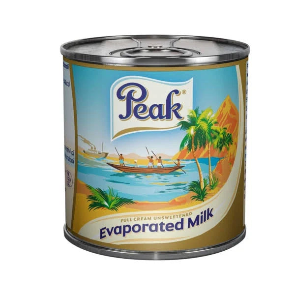 Peak Full Cream Unsweetened Evaporated Milk 170g